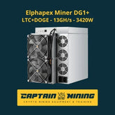 Elphapex DG1 11G Scrypt ASIC miner for Litecoin and Dogecoin with 3420W power consumption